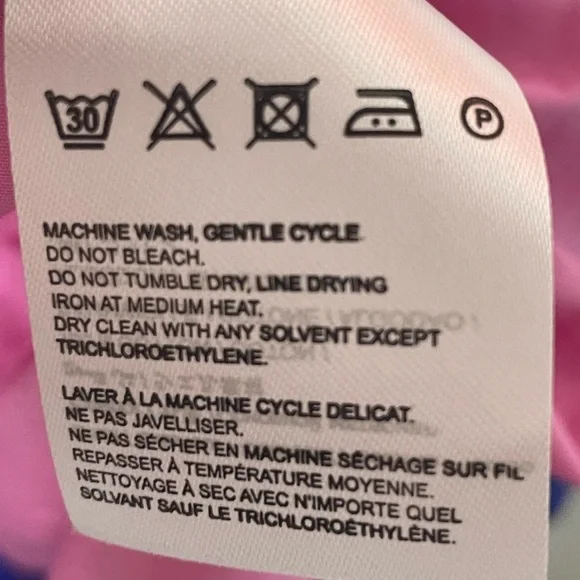 Farm Rio dress maxi NWT color block sz XS tiered - Picture 11 of 12